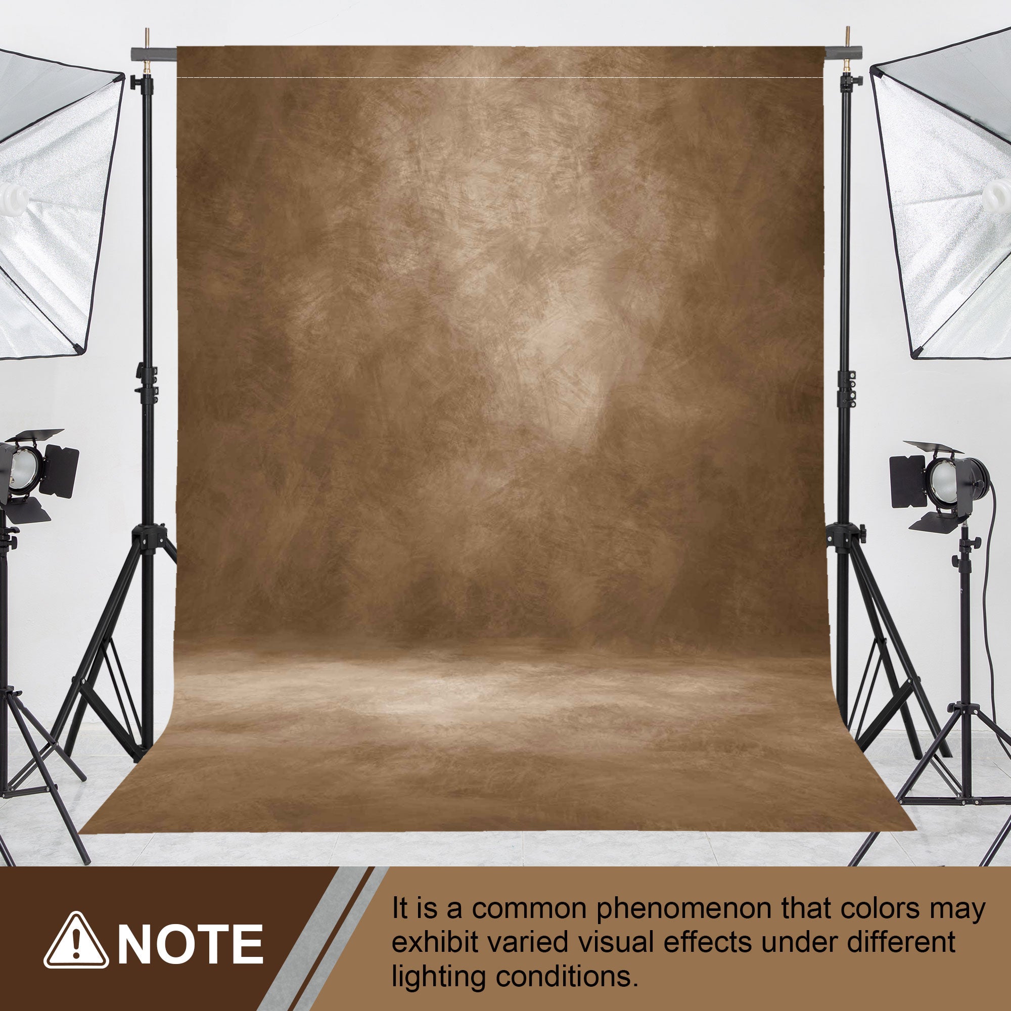 Abstract Dark Brown Professional Photography Backdrop for Adult Portrait Photo Props
