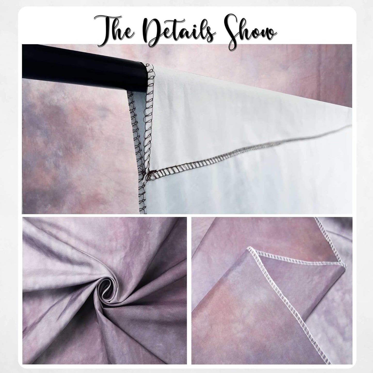 Abstract Purple Professional Photography Backdrop for Adult Portrait Photo Props