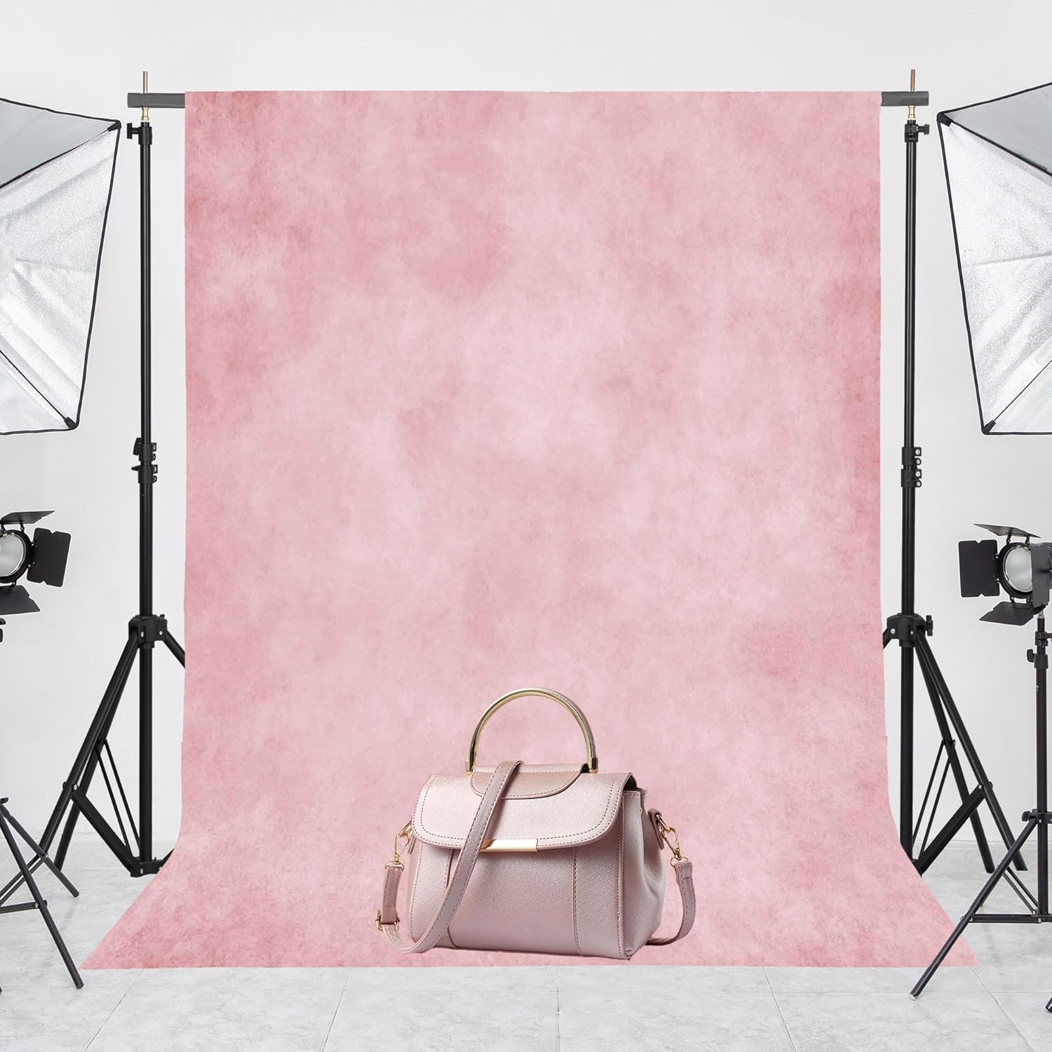 Abstract Pink Professional Photography Backdrop for Adult Portrait Photo Props