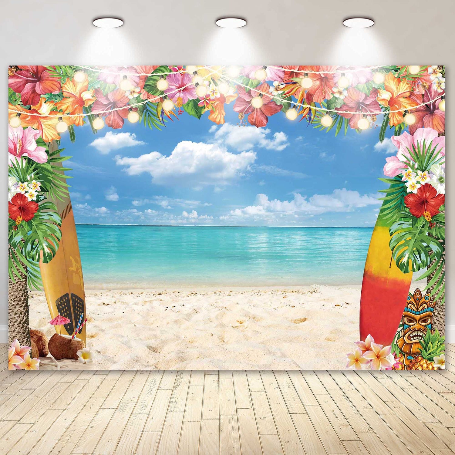 summer backdrop