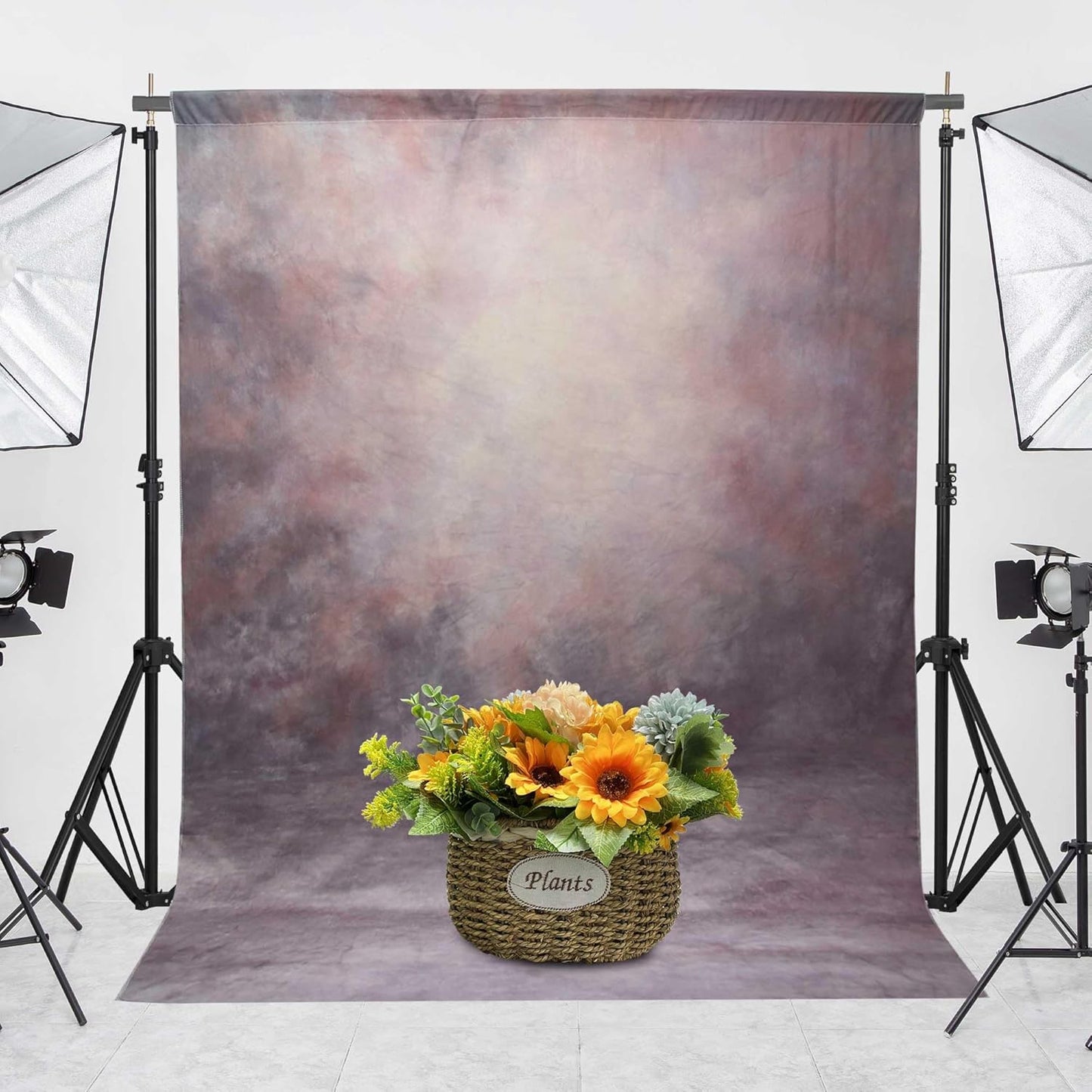 Abstract Purple Professional Photography Backdrop for Adult Portrait Photo Props