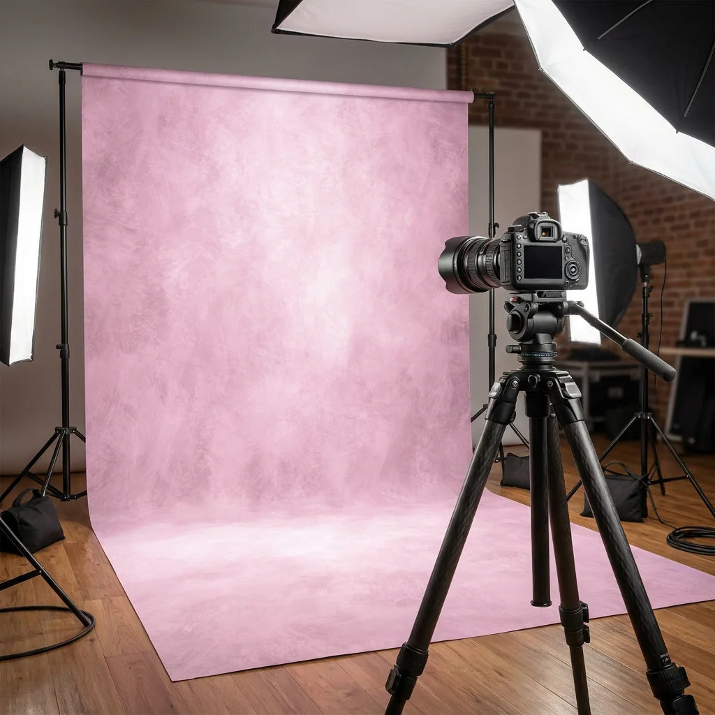 Soft Lavender Abstract Microfiber Backdrop - 8x10ft / 8x12ft Professional Studio Background