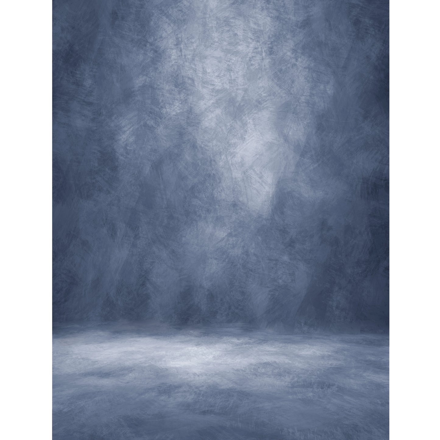 Steel Blue Abstract Microfiber Backdrop - 8x10ft / 8x12ft Professional Studio Background