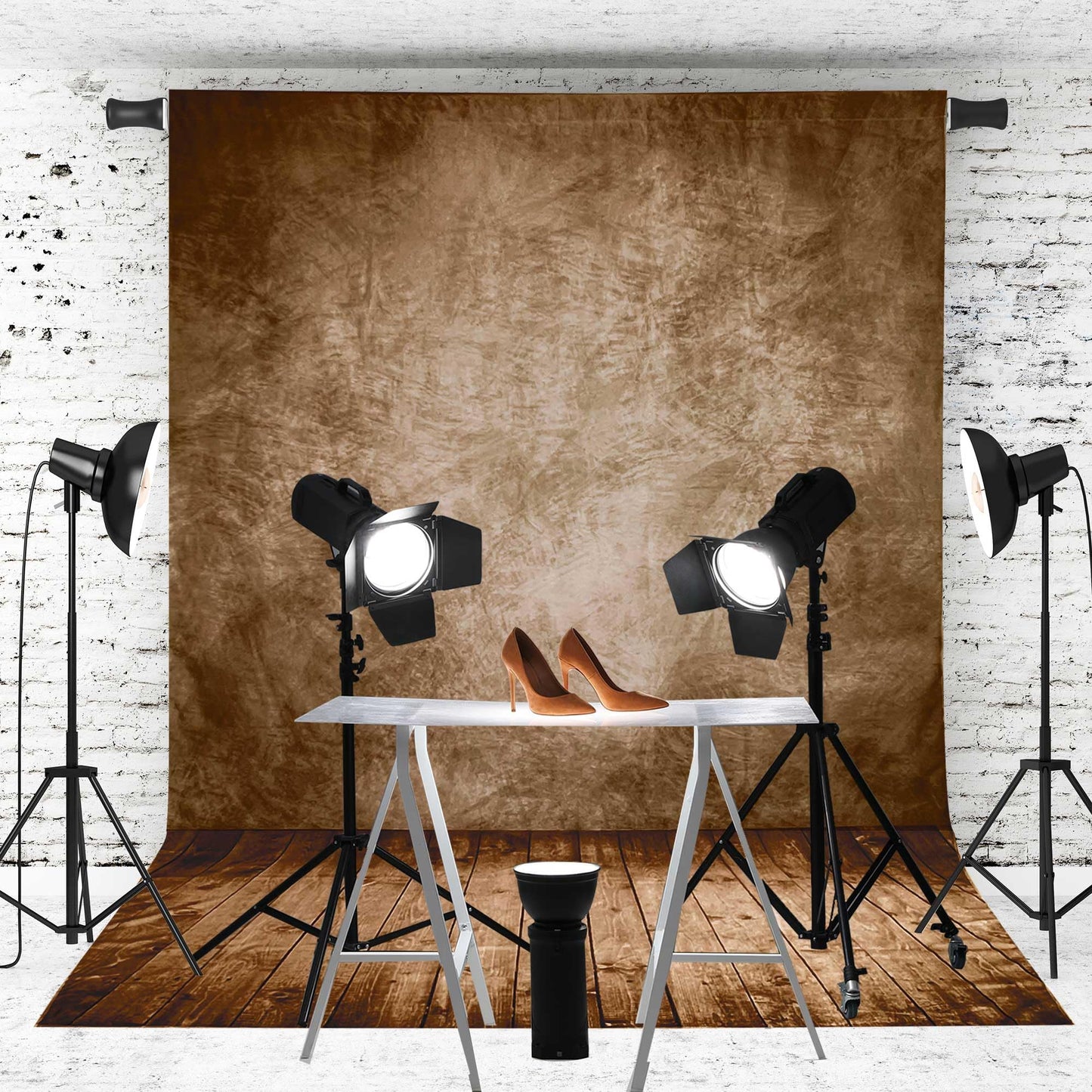 Professional Abstract Portrait Brown Photography Backdrop