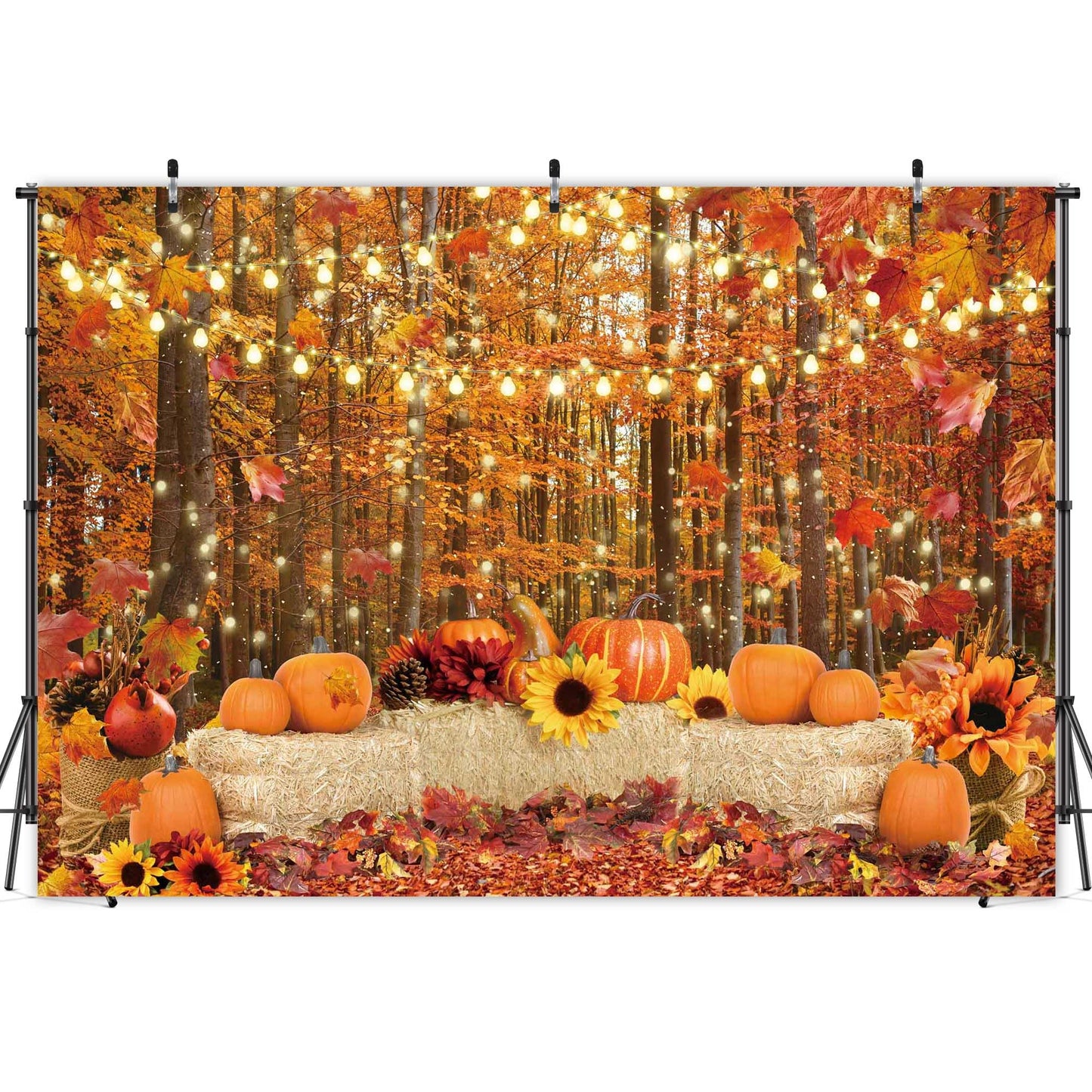Fall Autumn Photo Backdrop for Photography Autumn Background Props